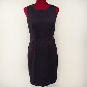 Willow & Clay Black Textured Little Black Dress